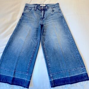 Madewell wide-leg crop denim 29